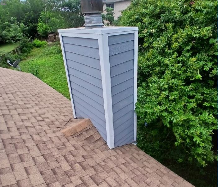 Completed shingle roof replacement on Forest Glee, San Antonio